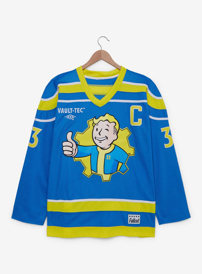 Camiseta de hockey Fallout Vault Boy