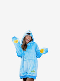 Manta vestible 2 en 1 Cookie Monster
