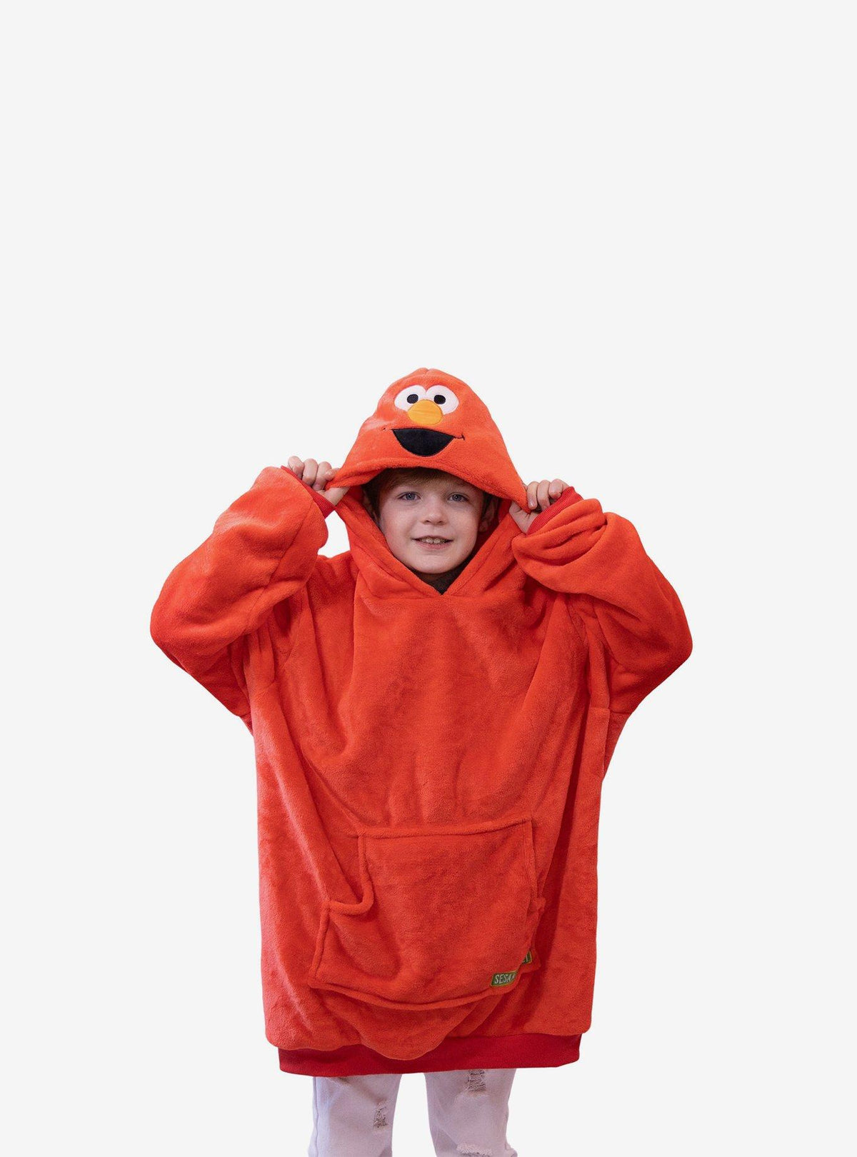 Polerón manta 2 en 1 de Elmo - Sesame Street