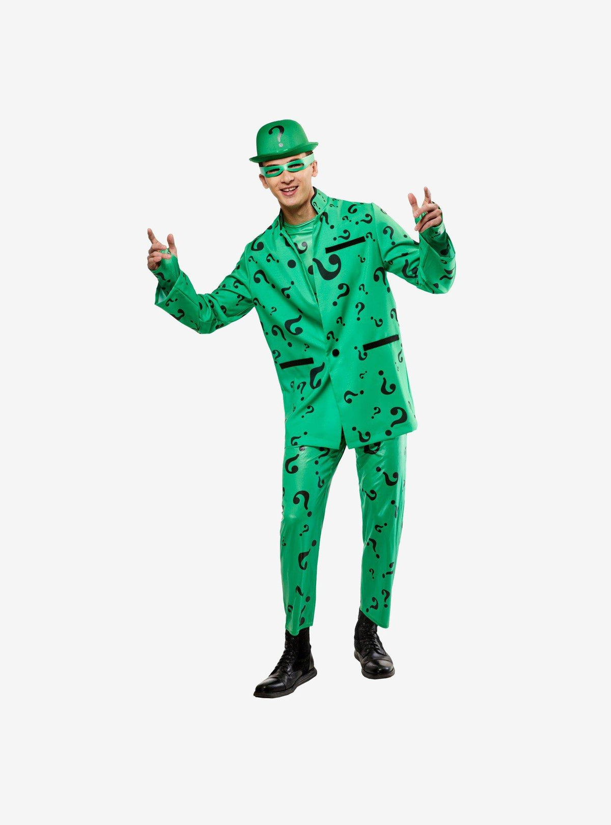 Disfraz Deluxe de Riddler de Batman Forever para hombre