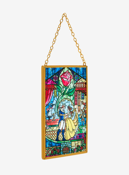 Cuadro colgante vitral Disney Beauty and the Beast