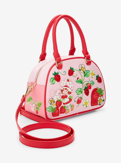 Cartera floral de Strawberry Shortcake con berries