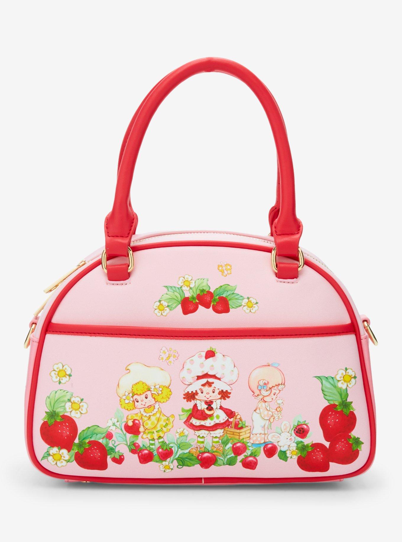 Cartera floral de Strawberry Shortcake con berries