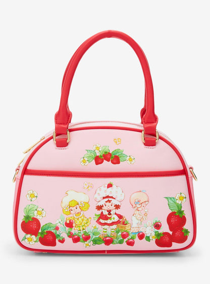 Cartera floral de Strawberry Shortcake con berries