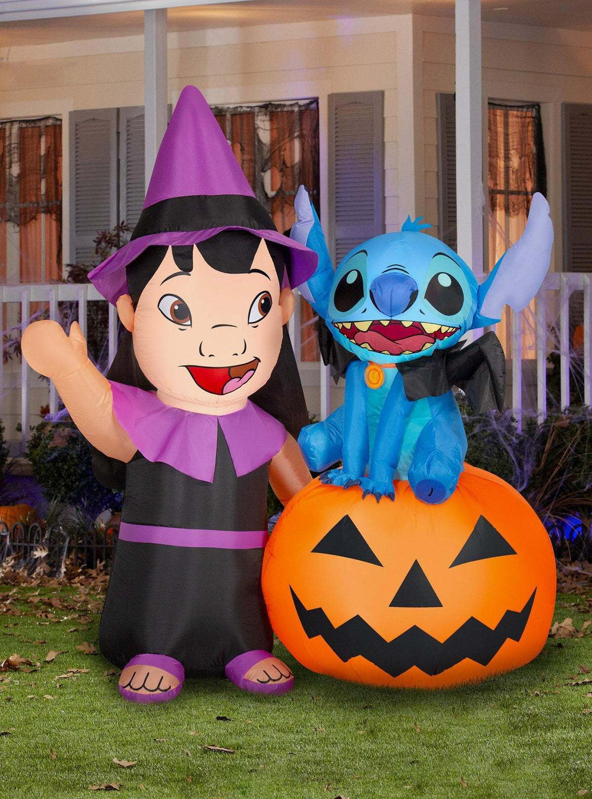 Decoración inflable de Halloween Lilo & Stitch