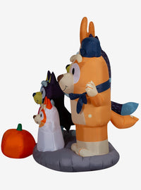 Decoración inflable de Halloween de Bluey y su familia
