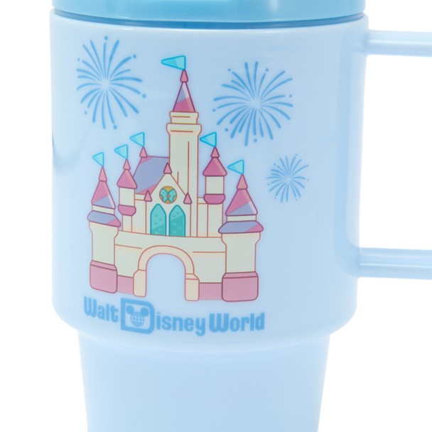 Vaso Bluey de 530 ml con bombilla incorporada