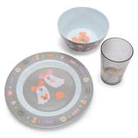 Set de comida Fantasmitas de Mickey y Minnie Mouse