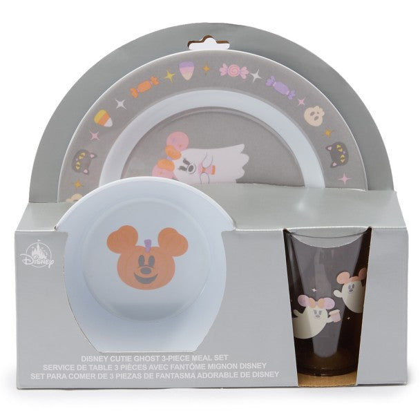 Set de comida Fantasmitas de Mickey y Minnie Mouse