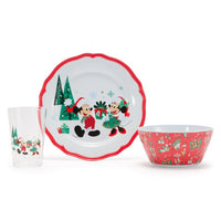 Set de comida navideño de Mickey Mouse y sus amigos