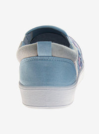 Zapatillas slip-on de lona de Stitch y Angel