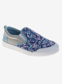 Zapatillas slip-on de lona de Stitch y Angel