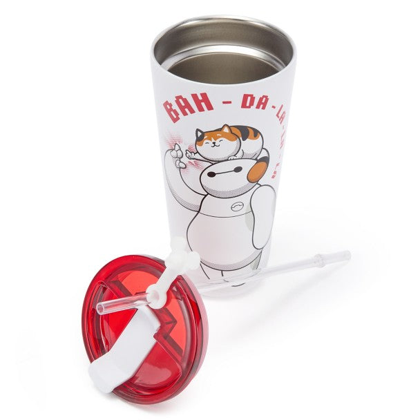 Vaso de acero inoxidable Baymax y Mochi - Big Hero 6