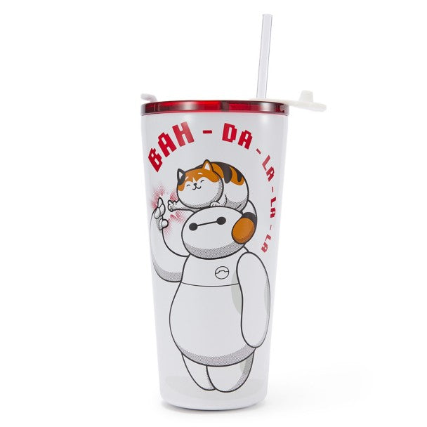 Vaso de acero inoxidable Baymax y Mochi - Big Hero 6
