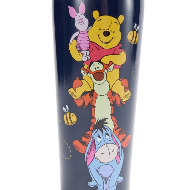 Vaso de viaje Winnie the Pooh y sus amigos con bombilla