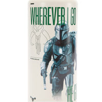 Botella Star Wars de acero inoxidable con bombilla, 975 ml
