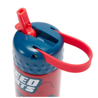 Botella de acero inoxidable de Lightning McQueen con bombilla
