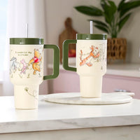 Vaso de viaje de Winnie the Pooh con bombilla, 975 ml