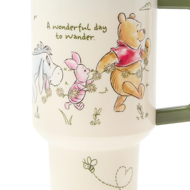 Vaso de viaje de Winnie the Pooh con bombilla, 975 ml