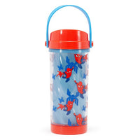 Botella de agua de Spider-Man que cambia de color, 355 ml