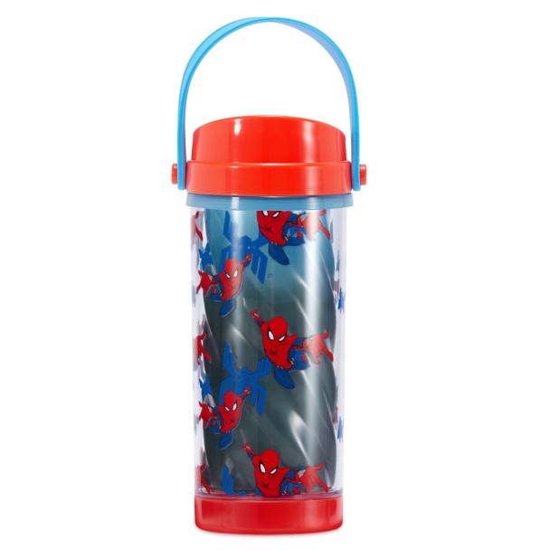Botella de agua de Spider-Man que cambia de color, 355 ml