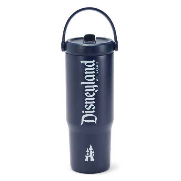 Botella Disneyland de acero inoxidable con bombilla, 800 ml