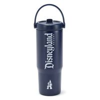 Botella Disneyland de acero inoxidable con bombilla, 800 ml