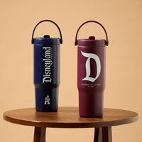 Botella Disneyland de acero inoxidable con bombilla, 800 ml