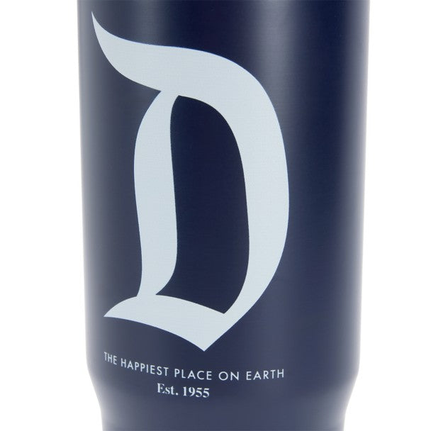 Botella Disneyland de acero inoxidable con bombilla, 800 ml