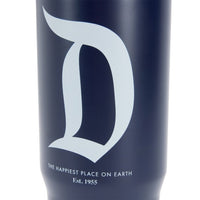 Botella Disneyland de acero inoxidable con bombilla, 800 ml