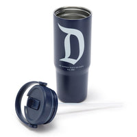 Botella Disneyland de acero inoxidable con bombilla, 800 ml