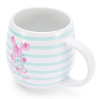 Taza de Mickey Mouse con rosa y cinta
