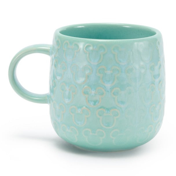 Taza Ícono de Mickey Mouse Verde Azulado
