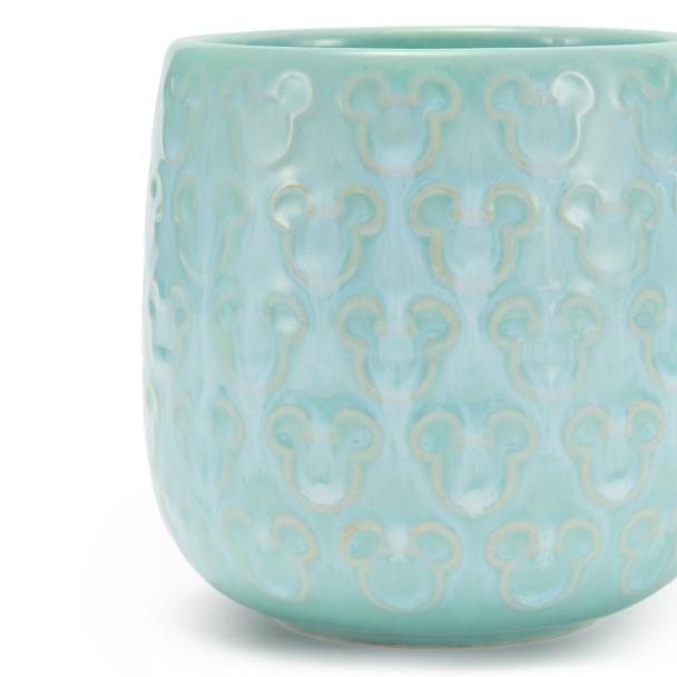 Taza Ícono de Mickey Mouse Verde Azulado