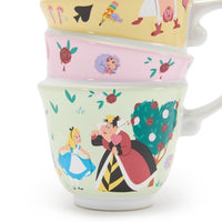 Taza de tazas apiladas de Alice in Wonderland