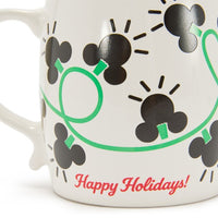 Taza navideña que cambia de color de Mickey Mouse