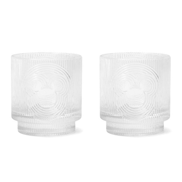 Set de vasos con ícono de Mickey Mouse