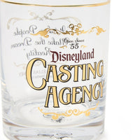 Vaso de vidrio Disneyland «Casting Agency»