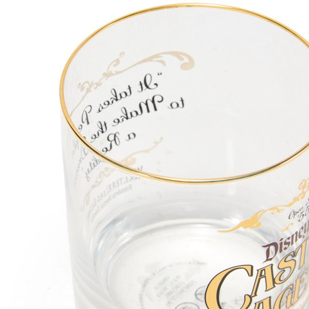 Vaso de vidrio Disneyland «Casting Agency»