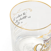 Vaso de vidrio Disneyland «Casting Agency»