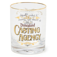 Vaso de vidrio Disneyland «Casting Agency»