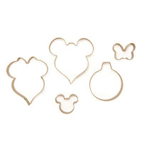 Set de cortadores de galletas de Mickey y Minnie