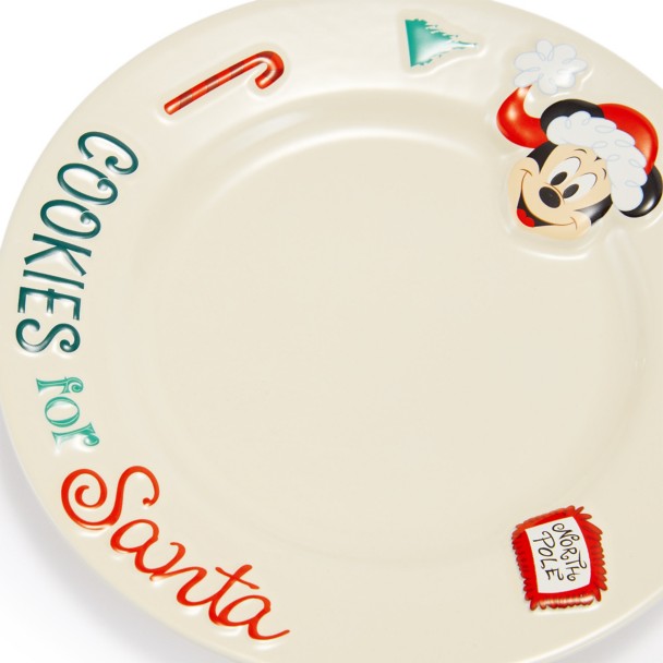 Set de leche y galletas para Santa de Mickey Mouse