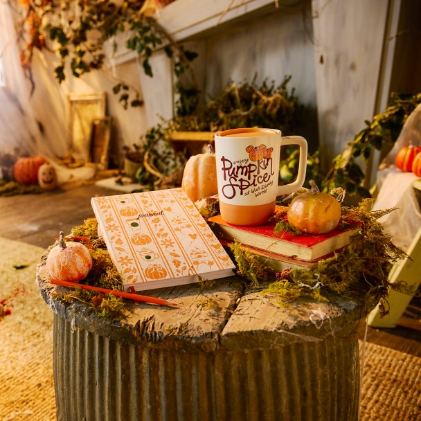 Cuaderno de Mickey y Minnie Mouse Pumpkin Spice Latte