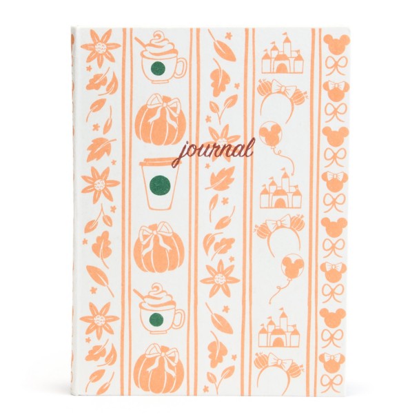 Cuaderno de Mickey y Minnie Mouse Pumpkin Spice Latte
