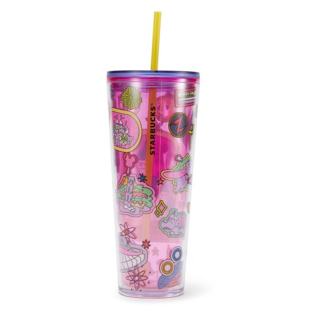 Vaso de viaje Starbucks 710 ml de Magic Kingdom con pin sorpresa