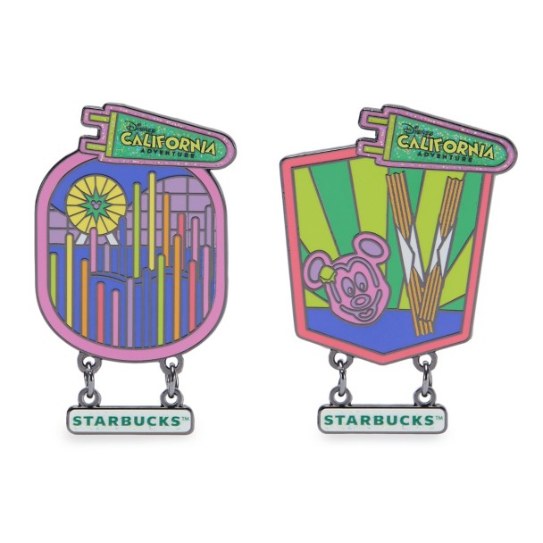 Vaso Starbucks de Disney California Adventure con pin sorpresa