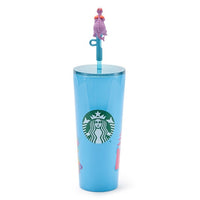 Vaso de viaje EPCOT de acero inoxidable 710 ml con bombilla