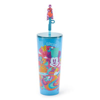 Vaso de viaje EPCOT de acero inoxidable 710 ml con bombilla