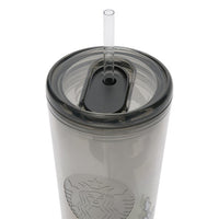 Vaso translúcido de Mickey Mouse con bombilla